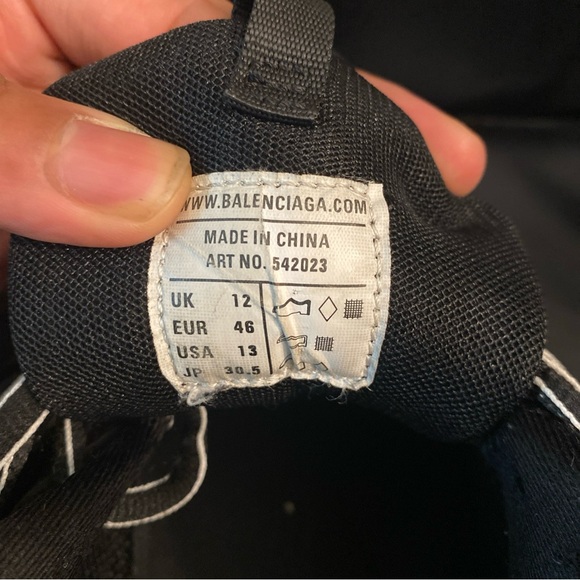 Balenciaga Track Triple Black - Picture 8 of 9